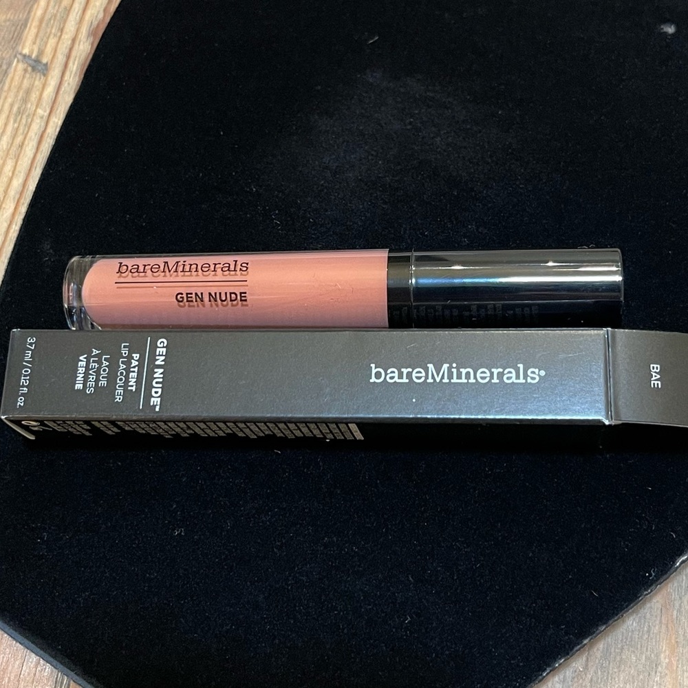 ☀️3/$25 bareMinerals patent lip lacquer